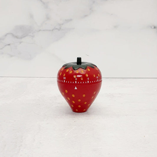 Strawberry Shaped 1-Hour Twist Time Red/Green/Yellow