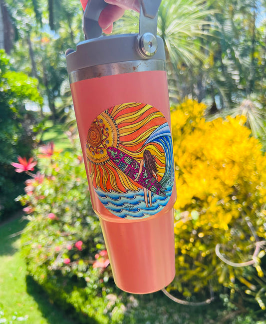Summer Sun Sticker