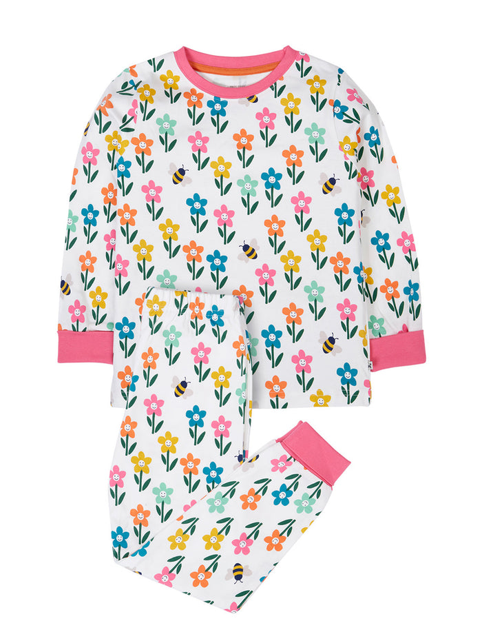 White Fun Flowers / 18-24m