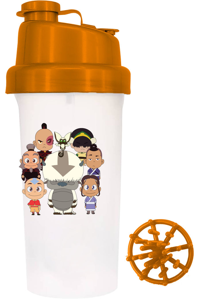 Surreal Entertainment Avatar: The Last Airbender - Chibi Characters Shaker Bottle