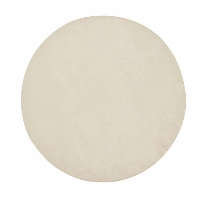Tapis Kashmir Carpet 7/24 Cosy Premium, 120x120 cm, beige