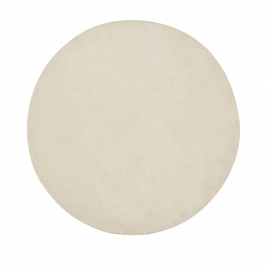 Tapis Kashmir Carpet 7/24 Cosy Premium, 120x120 cm, beige