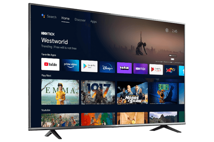 TCL 50" Smart TV LED ROKU 4K 2160p w/tv wall mount(Refurbished) Tv's ONLY for delivery in San Diego and Tijuana