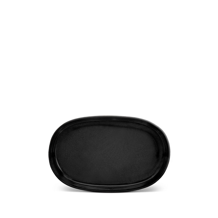 Terra Oval Platter - Iron - L'OBJET