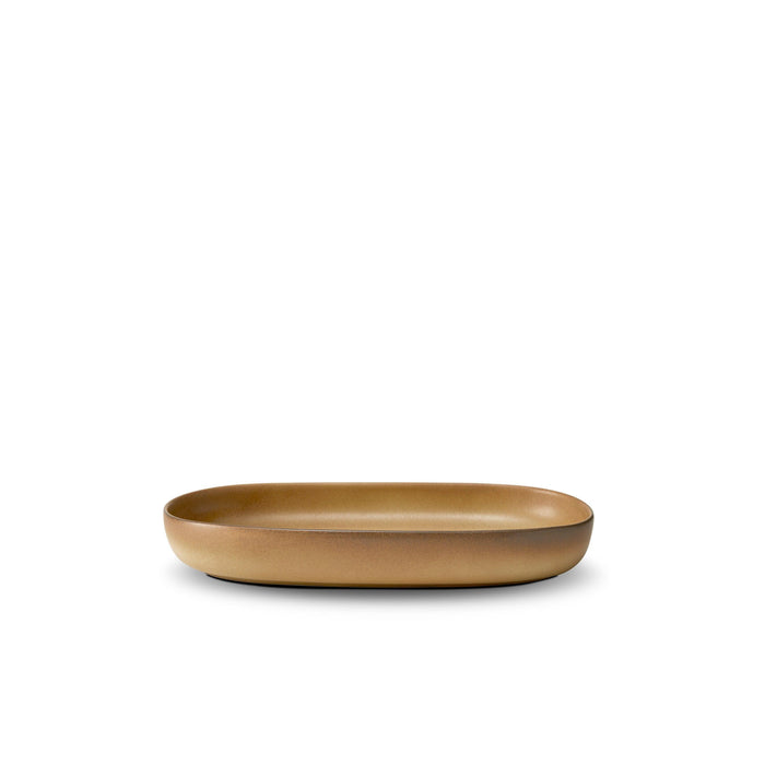 Terra Oval Platter - Leather - L'OBJET