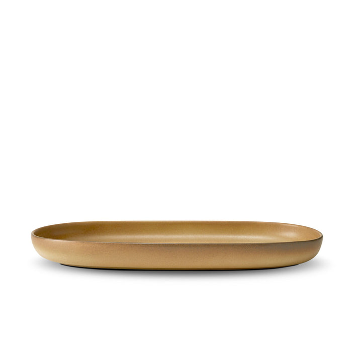 Terra Oval Platter - Leather - L'OBJET