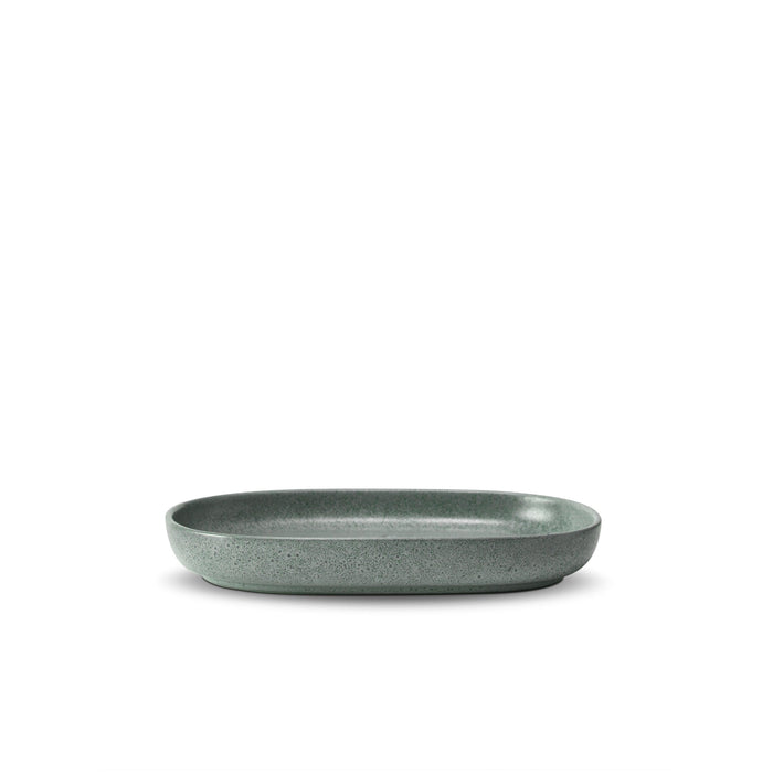 Terra Oval Platter - Seafoam - L'OBJET