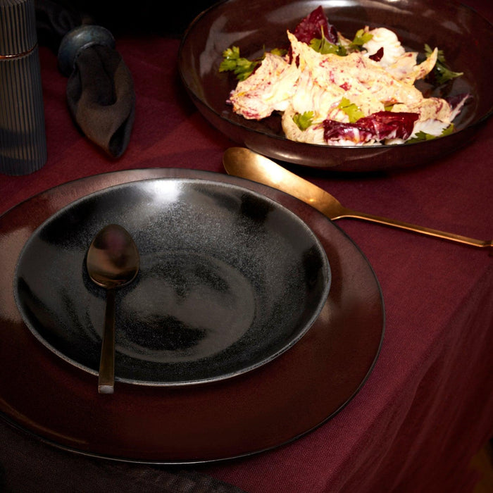 Terra Soup Plate - Iron - L'OBJET