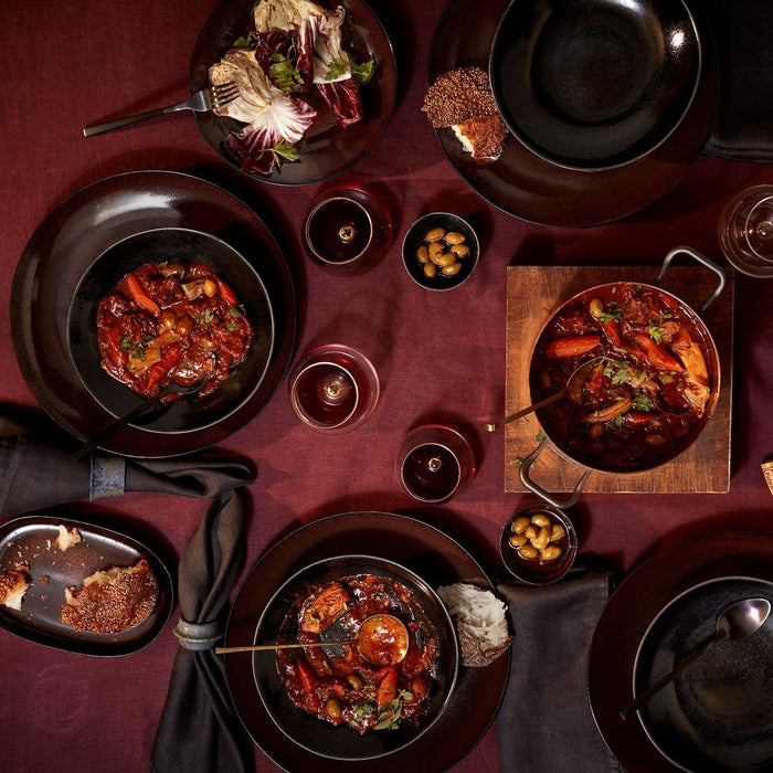 Terra Soup Plate - Iron - L'OBJET