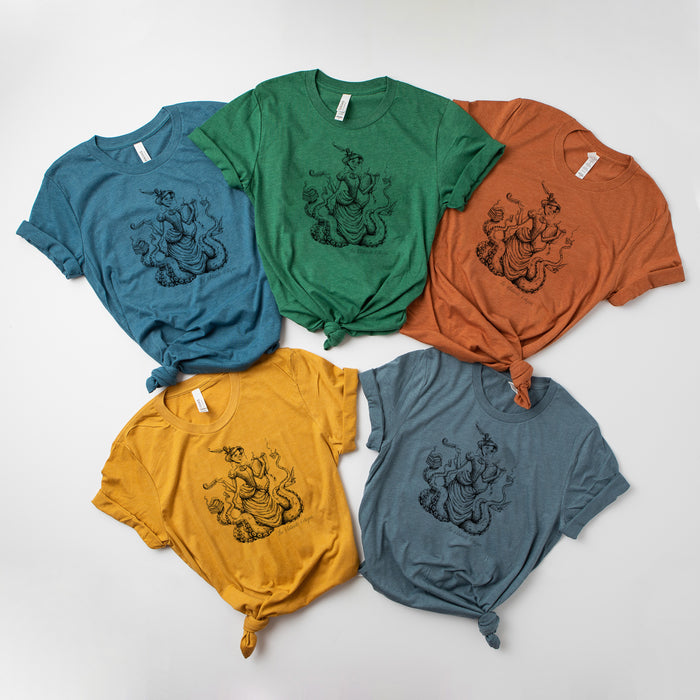 "The Obstinate Octopus" Unisex T-Shirt