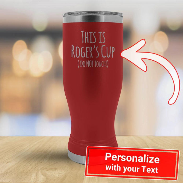 This is PERSONALIZE's Cup - do not touch - 20oz Boho Tumbler-KaboodleWorld