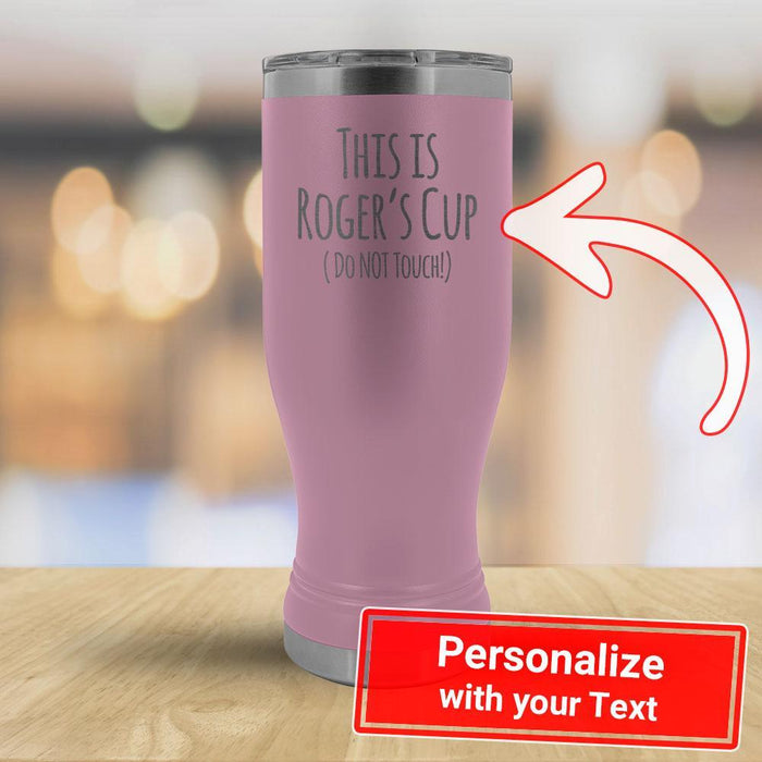 This is PERSONALIZE's Cup - do not touch - 20oz Boho Tumbler-KaboodleWorld