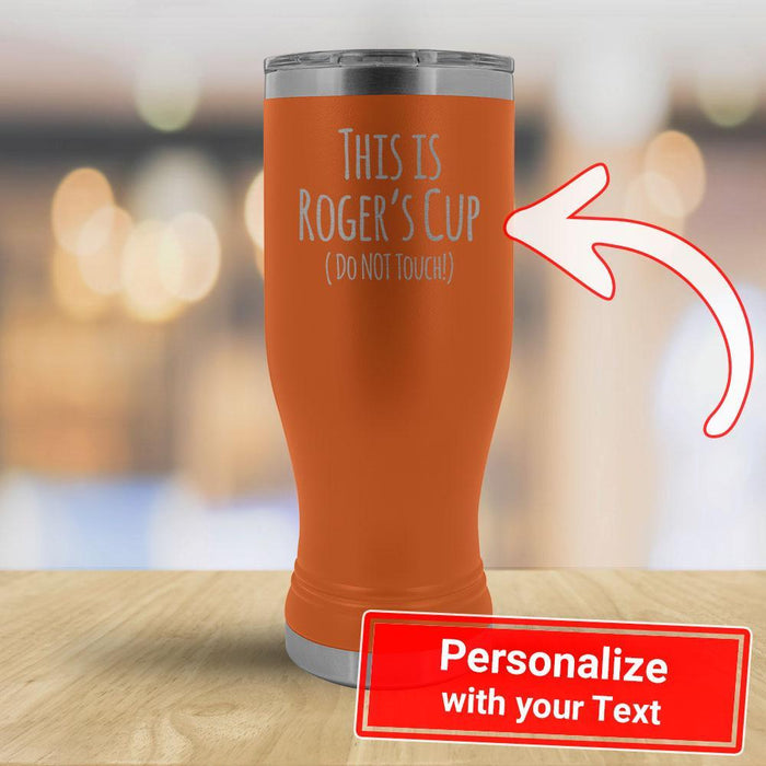 This is PERSONALIZE's Cup - do not touch - 20oz Boho Tumbler-KaboodleWorld