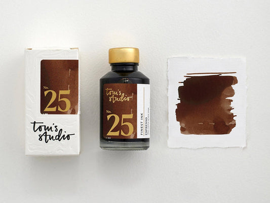 Tom's Studio Fountain Pen Ink - 25 Espresso