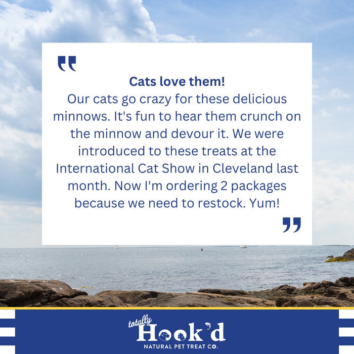 Totally Hook'd Freeze-Dried Minnows