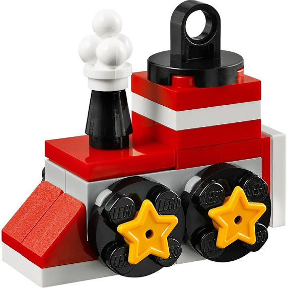Lego Train Christmas Tree Ornament, custom set 5002813 xmas **EXCLUSIVE** / Lego Christmas gift - Lego Minifigures Frame Display - 1