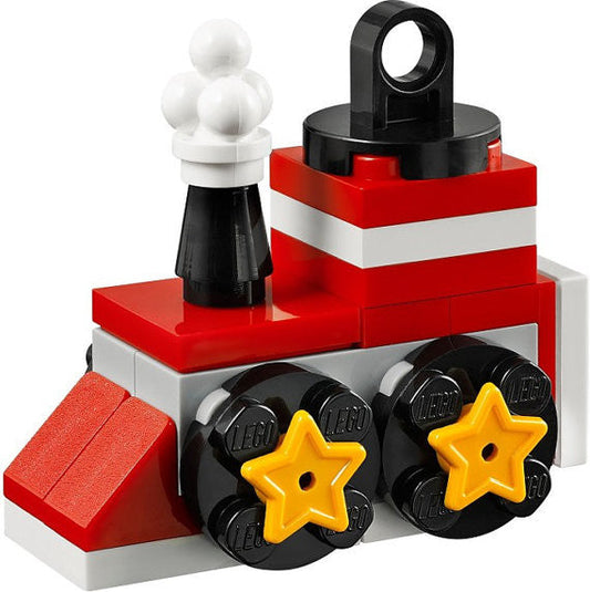 Lego Train Christmas Tree Ornament, custom set 5002813 xmas **EXCLUSIVE** / Lego Christmas gift - Lego Minifigures Frame Display - 1