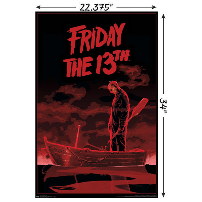 Trends International Friday the 13th - Boat Wall Poster