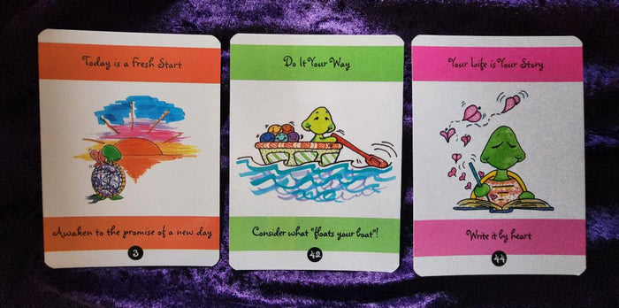 Turtle Wisdom Illumination Cards