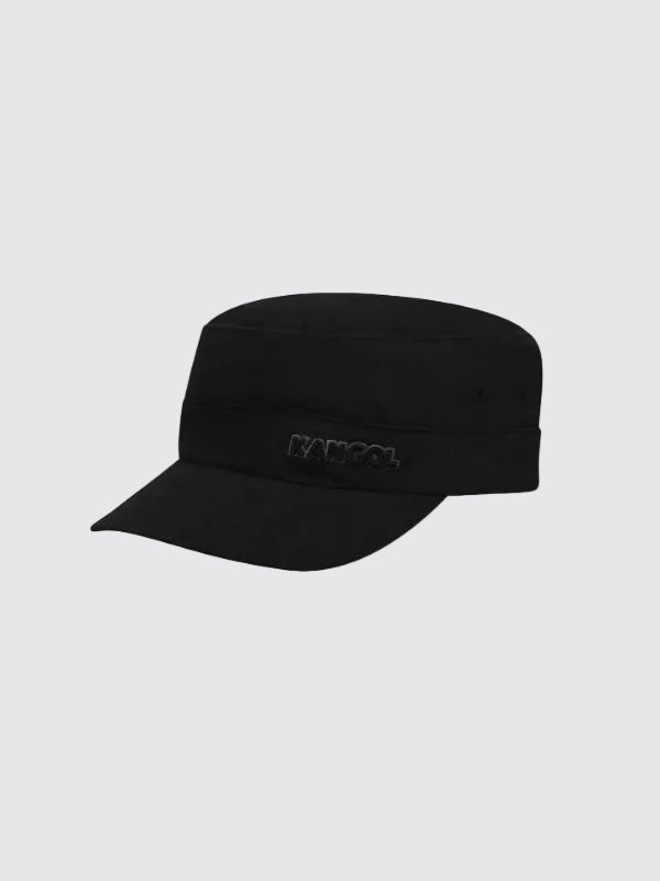 Twill Army Cap Black