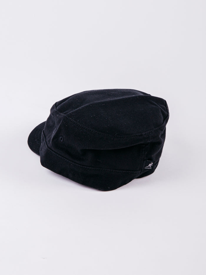Twill Army Cap Black - La Tienda de las Gorras