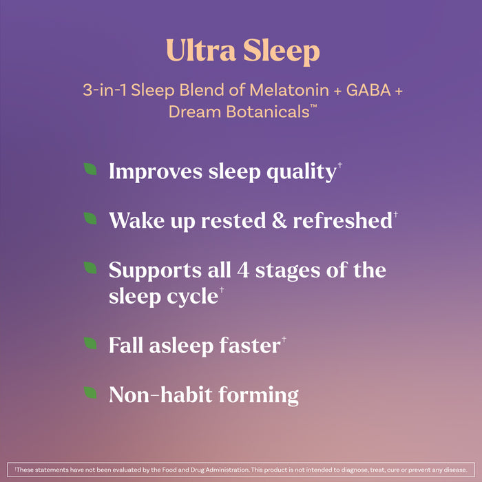Ultra Sleep 3-in-1 Gummies, 50ct
