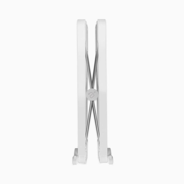 Aluratek Universal Portable Foldable Laptop and Tablet Stand folded stand