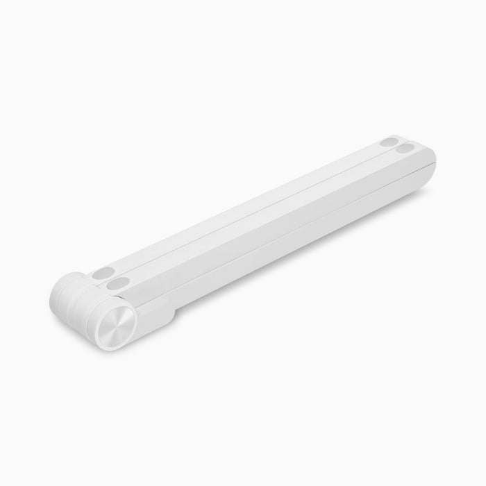 Aluratek Universal Portable Foldable Laptop and Tablet Stand folded angle