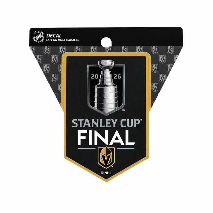 Vegas Golden Knights 2026 Stanley Cup Final Participant 4 x 4 Decal - Vegas Team Store