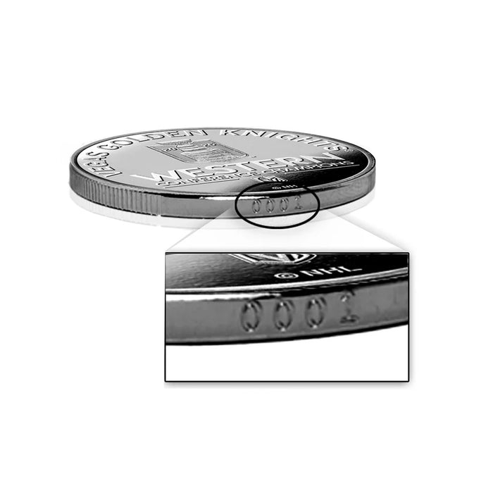Vegas Golden Knights 2026 Western Conference Champions Silver Coin - Vegas Team Store