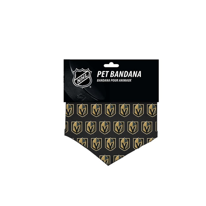 Vegas Golden Knights Emboidered Dog Bandana - Vegas Team Store