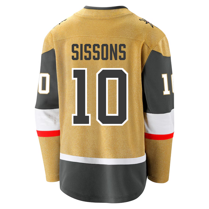 Vegas Golden Knights Fanatics Breakaway #10 Colton Sissons Jersey
