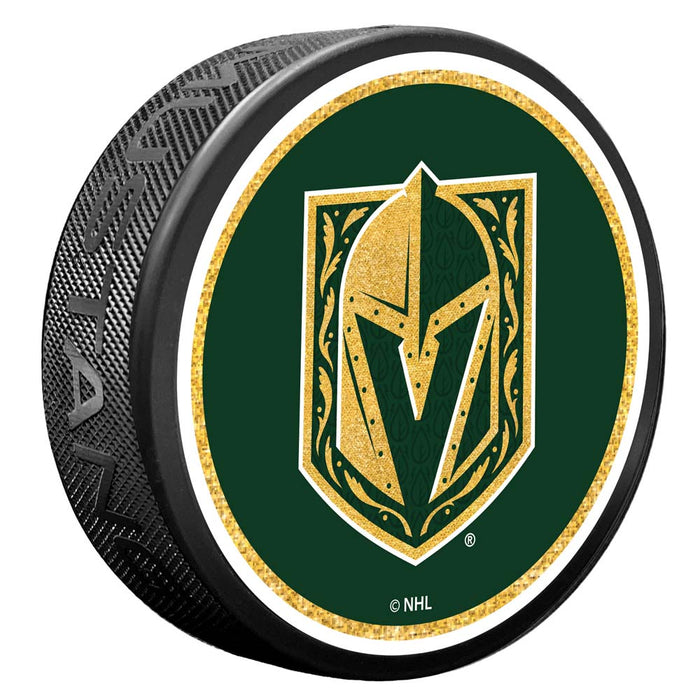 Vegas Golden Knights Go Green Puck