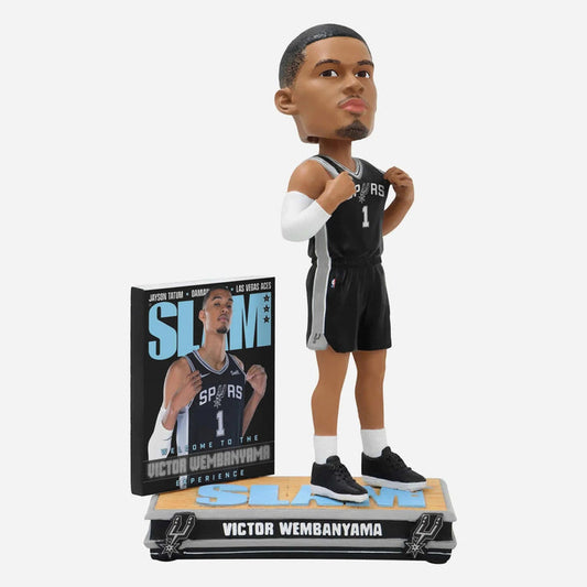 Victor Wembanyama San Antonio Spurs SLAM Magazine Cover NBA Bobblehead