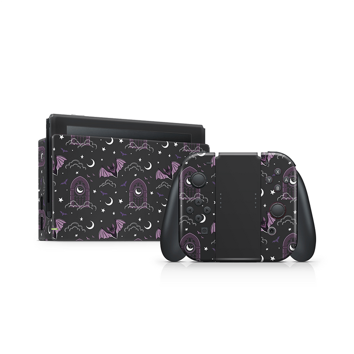 Violet Night Nintendo Switch Decal Skin