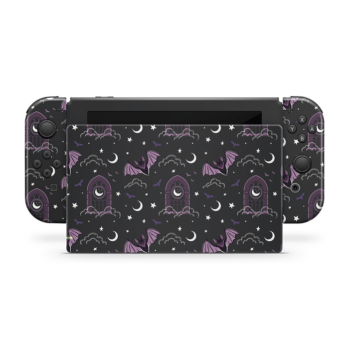 Violet Night Nintendo Switch Decal Skin