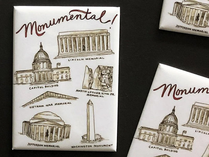 Washington DC Monumental! Magnet