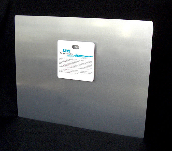 Whale One Color Aluminum Wall Art