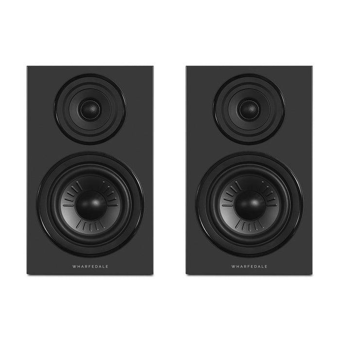 Wharfedale Diamond 12.2i Bookshelf Speakers Pair Black - Ex-Display Clearance