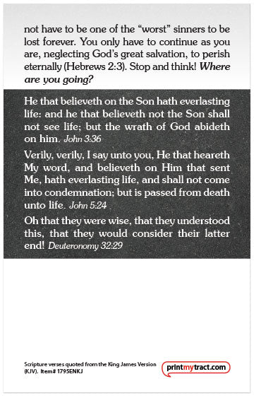 Where Are You Going? (KJV)