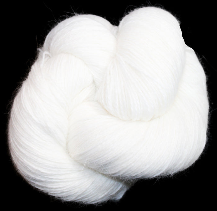 White Angora Polymide (80/20)