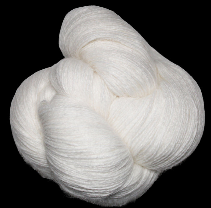 White Angora Polymide (80/20)