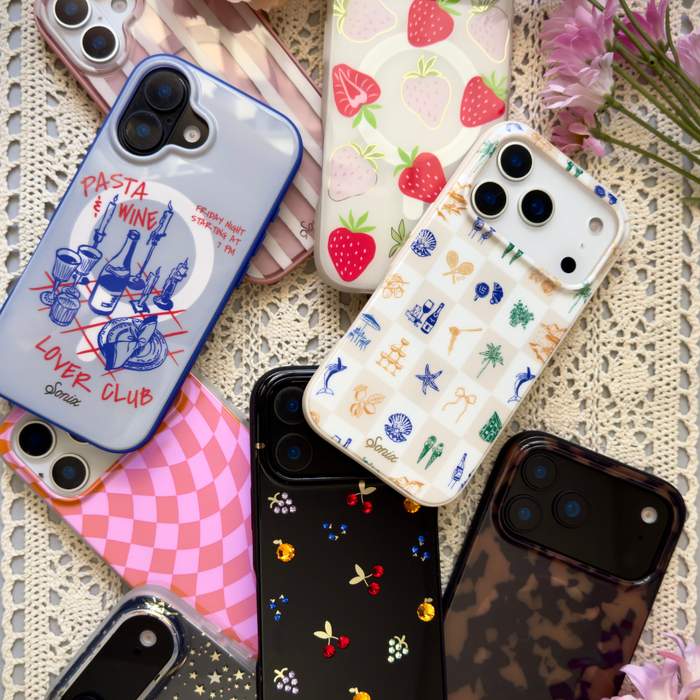 Wild Strawberries MagSafe® Compatible iPhone Case