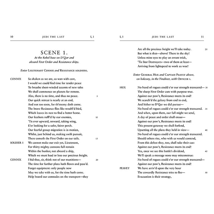 William Shakespeare's Jedi the Last: Star Wars Part the Eighth