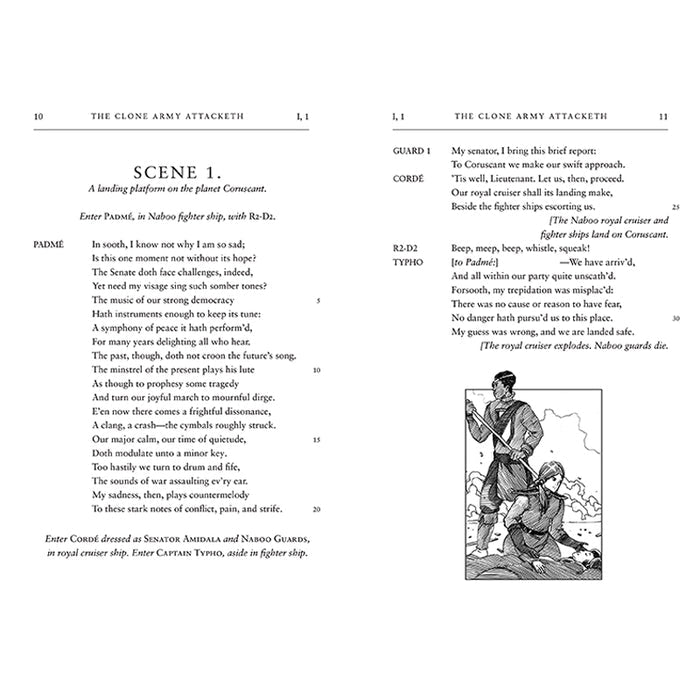 William Shakespeare's The Clone Army Attacketh: Star Wars Part the Second