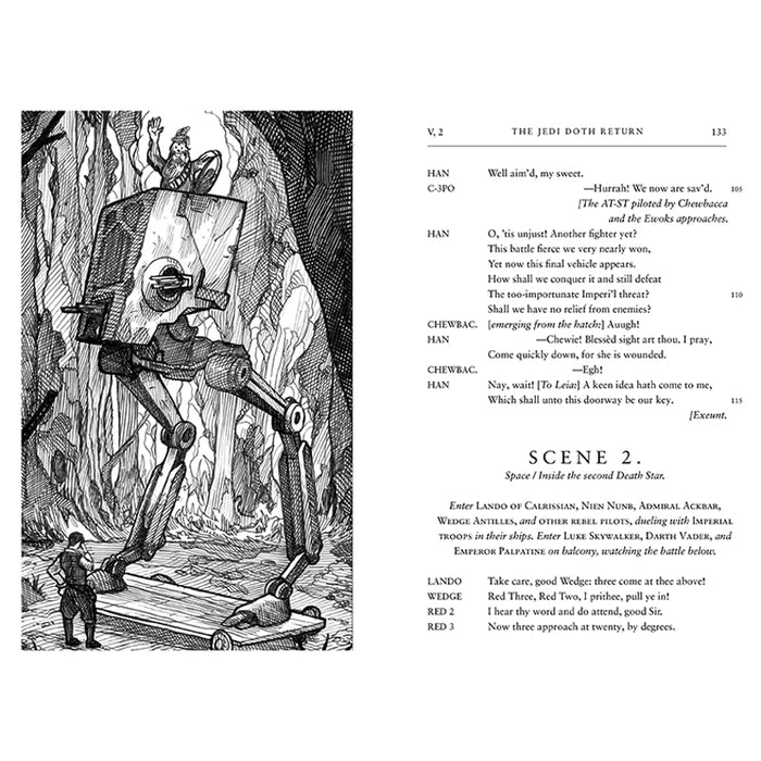 William Shakespeare's The Jedi Doth Return: Star Wars Part the Sixth