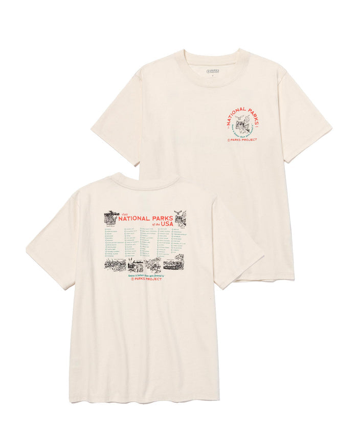 Shop Women's National Park Checklist Relaxed Tee Inspired by National Parks