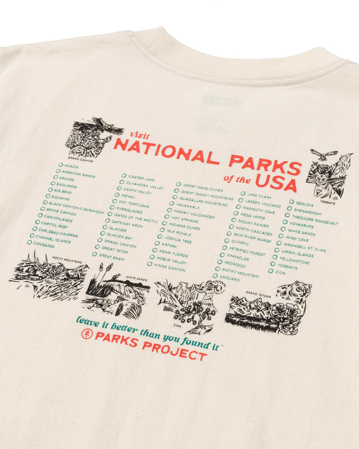 Shop Women's National Park Naturalist Checklist Relaxed Tee Inspired by National Parks | natural