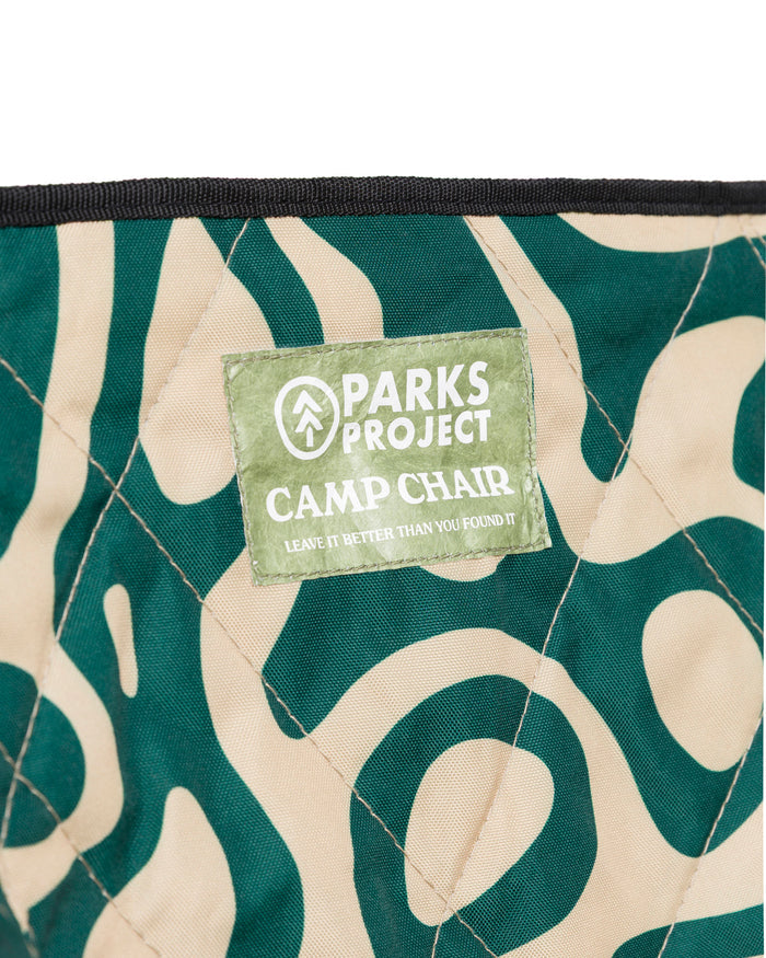 Shop Yellowstone Geysers Packable Camp Chair Inspired by Yellowstone NP | green-and-natural