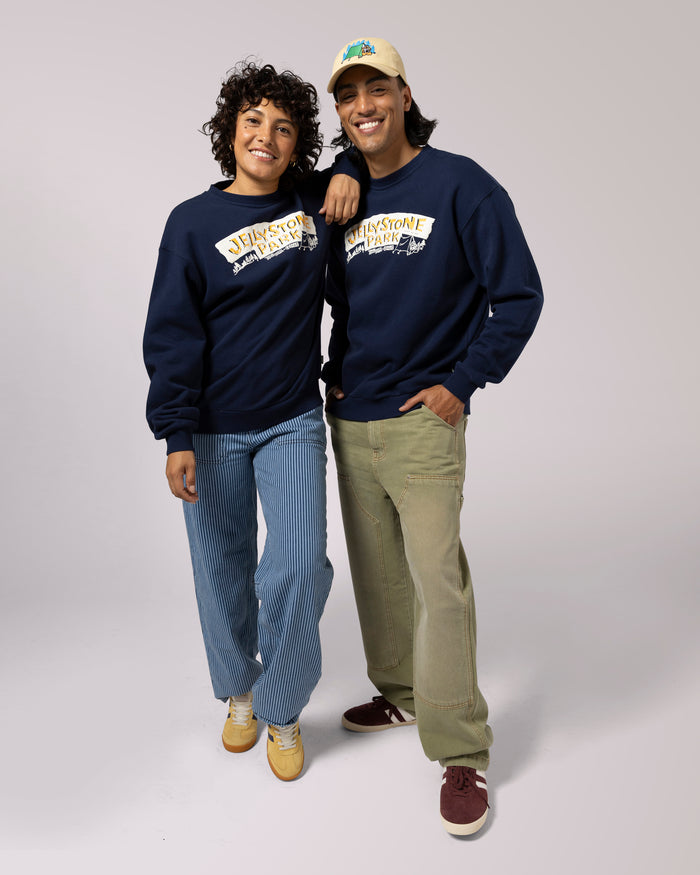 Shop Yogi Bear x Parks Project Crew Inspired by National Parks | navy